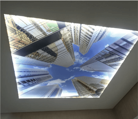 Потолок с подсветкой Double Vision